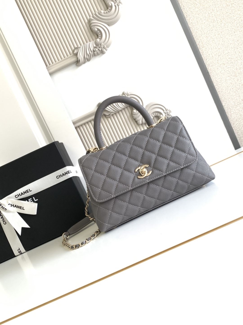 Ch**el top handle bags